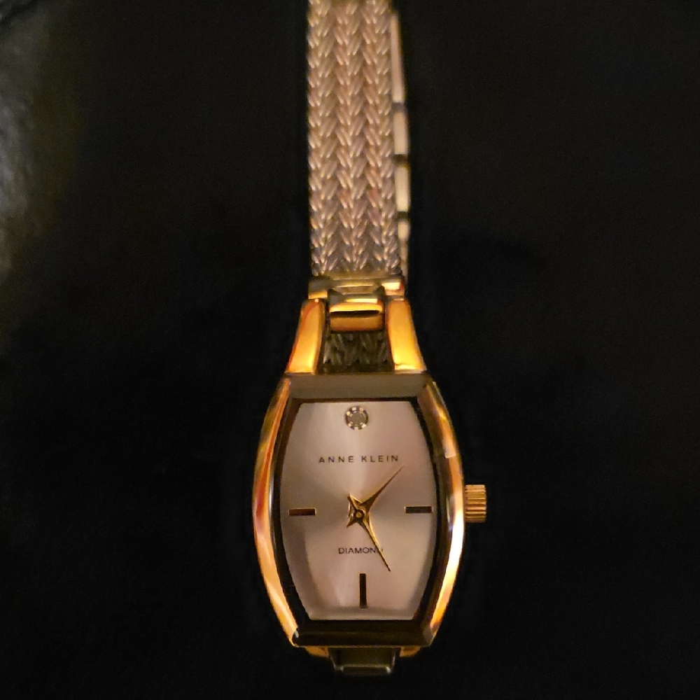 Anne Klein Gold and Silver Women's Watch